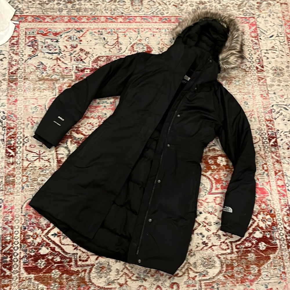 North Face Long Winter Coat